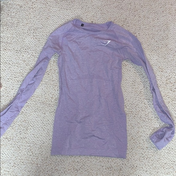 Gymshark Tops - Light purple Gymshark longsleeve